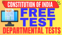 constitution of india test