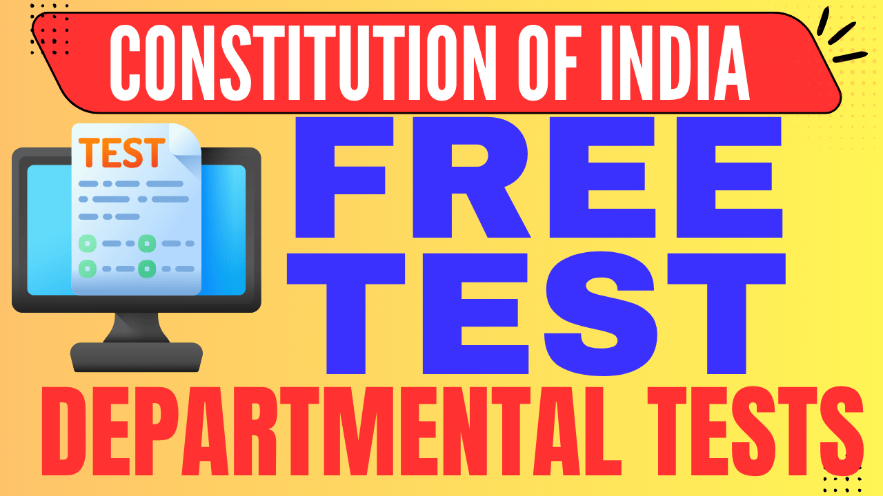 constitution of india test