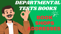 departmental tests books shops