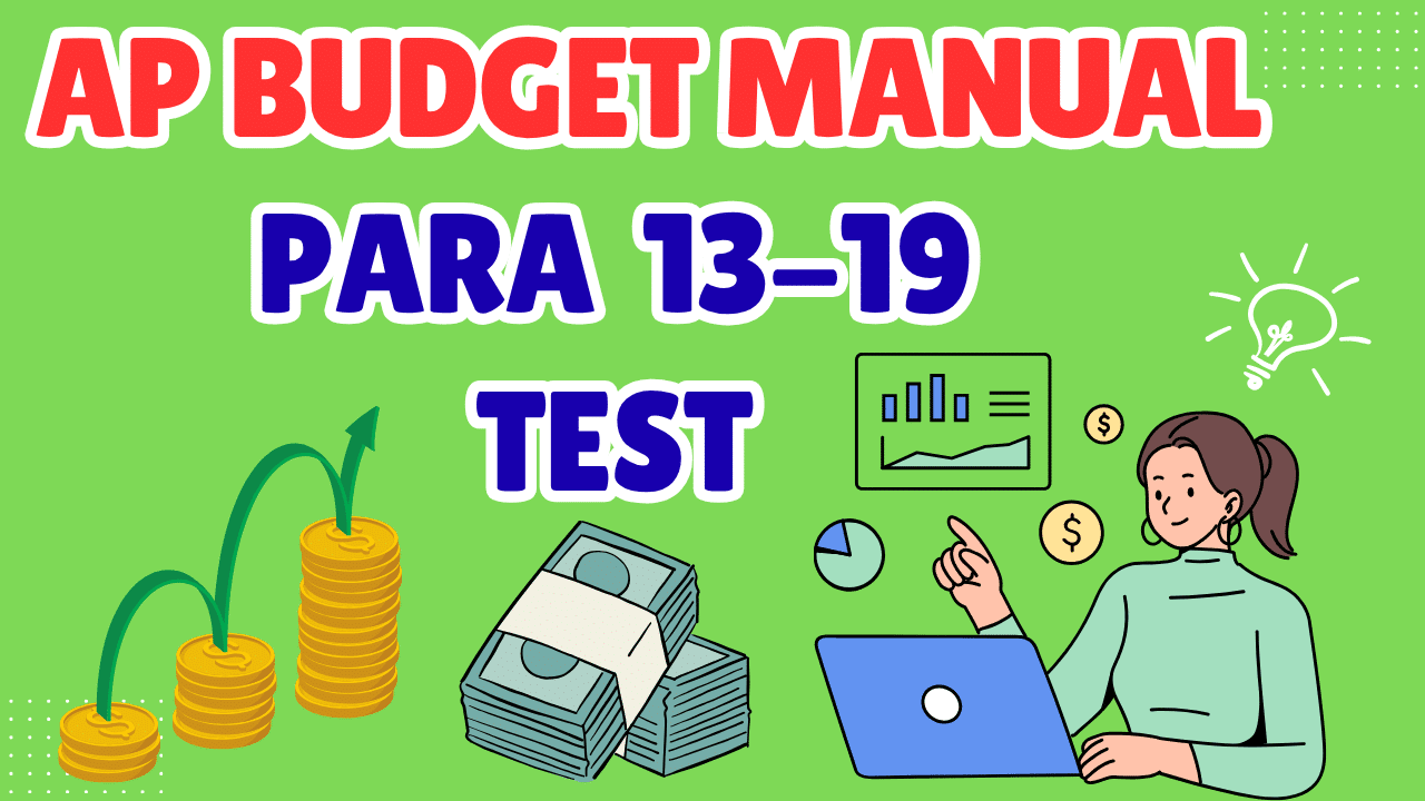 budget manual test